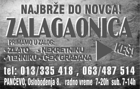 Стан је од - мах усе љив, са ку хи - њом и пла ка ром 45.000 евра. 060/628-46-56 (СМС) ПРО ДА ЈЕМ стан, 44 м 2, у цен тру Пе тров ца на мо ру, вла сник. 064/572-32-19.