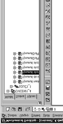 4. Ukázka editace modelu Je potřeba změnit průměr díry ve svěrce z hodnoty 80 na 85. Z lišty Modelování vybereme Editovat prvek a ukážeme na hranu díry.