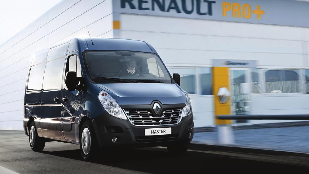 Renault MASTER Euro 6 Zpráva o ojetých vozech za rok 2017 Vítěz své třídy www.gebrauchtwagenreport.com VERZE OBJEM NáKLAD.