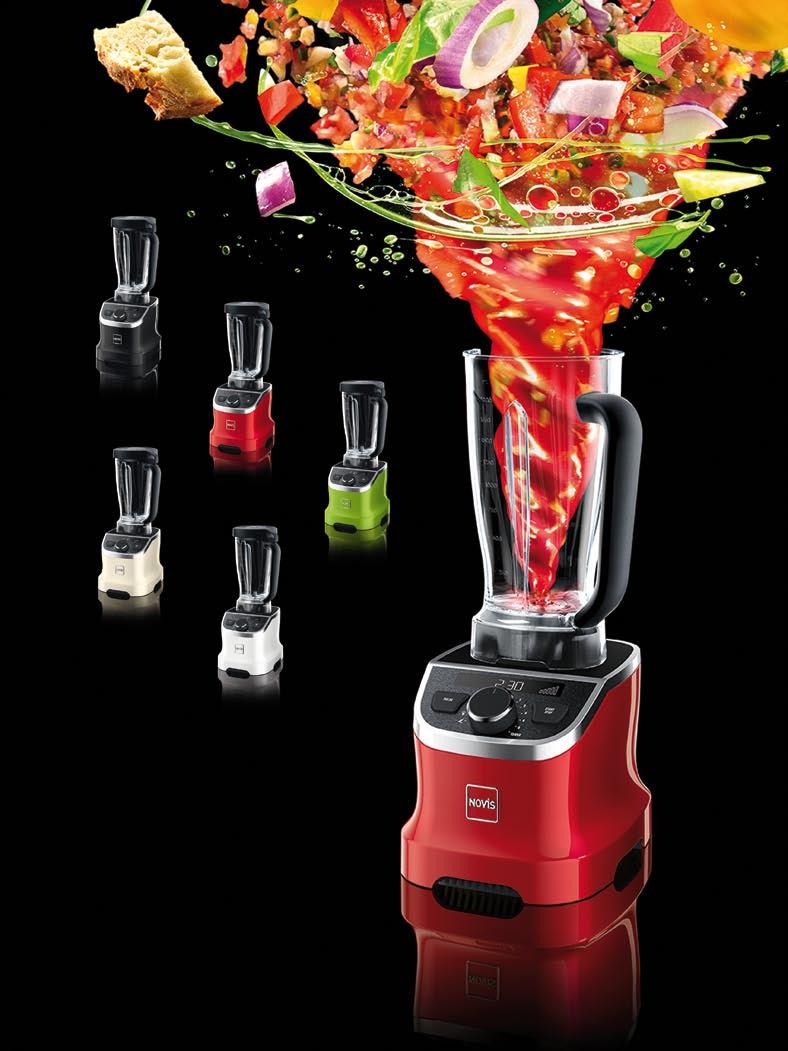 PRO BLENDER 880 L První vysokorychlostní mixér s elektronickým FSS (Full Safety System) od švýcarské značky Novis kovové