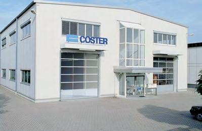 EN March 2017 EN Coster Germany celebrates its 50 th anniversary! The German branch of the Coster group, Coster Tecnologie Speciali GmbH, was set up on 28 March 1967 by shareholder resolution.