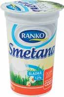 90 SMETANA SLADKÁ 12% 200 g 100 g 2,01 Kč