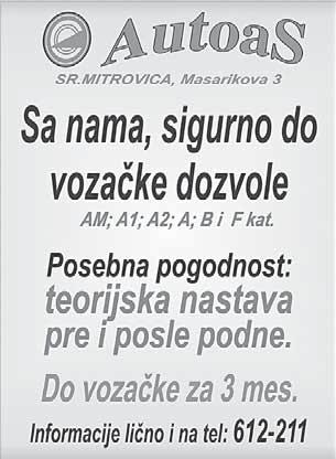 VRŠIMO USLUGE ROVOKOPAČEM, KOPANJE PANJEVA, KANALA, UTOVAR - ISTOVAR, PREVOZ KAMIONIMA 5-15 t, SANDUČARI - KIPERI Telefon: 064 3-888-450 NUDI NOVE AUTO GUME 022 613-869 063 523-442 SAVE KOVAČEVIĆА 25