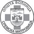 Број телефона Радиолошка амбуланта 21-50-400 Анестезиолошка амбуланта 21-50-401 Уролошка амбуланта 21-50-402 Хируршка амбуланта 21-50-403 Кабинет за ултразвук срца 21-50-404 Офталмолошка амбуланта