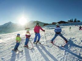 at Maiskogel Lechnerberg Miejsce idealne na rodzinny wypad: relaks na nartostradach z tradycyjnymi chatami oraz wygodnymi zjazdami bezpośrednio do centrum Kaprun.