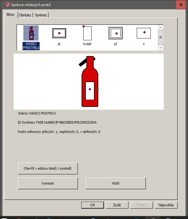 Klepněte pravým tlačítkem myši na Počet referencí (Reference Count); zobrazí se kontextové menu s detailnějším zobrazením počtu referencí dle kategorie: přímých (Direct), nepřímých (Indirect), a v