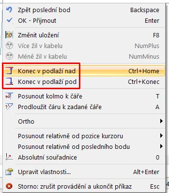 DDS-CAD 8 Instalace napříč několika podlažími vylepšena Kabely a kabelové trasy lze nyní kreslit podobně, jako pro nosné systémy a potrubí v ostatních profesích. Tzn.