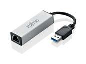 S26391-F6055-L231 Gigabitový síťový adaptér USB 3.0 Gigabitový síťový adaptér Fujitsu USB 3.0 umožňuje snadné připojení počítače k síti 10/100/1000 Mb/s prostřednictvím portu USB.