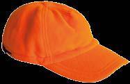 pomarańczowy fluorescencyjny) Ocieplana czapka zimowa uszanka, z elastyczną taśmą.