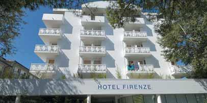 BIBIONE do 2 r. Hotel FIRENZE *** od 499 /osoba Poloha: v centrálnej časti Bibione, 50 m od námestia Fontana, 200 m od pláže.