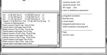 results 11  Click on: Check: zone ts/hr=1, from-to, result save level (4),results