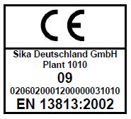 pohltivost NPD EN ISO 354 Reakce na oheň E fl 1) Propustnost pro vodní páru EN 13501-1 NPD EN 12086 Tepelný odpor NPD EN 12664 Odolnost proti chemickému vlivu NPD EN 13529 Harmonizované