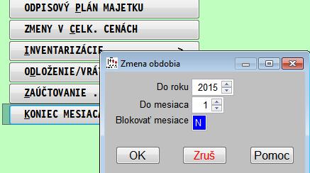 Modul PROLIM Majetok Zmeny v odpisovaní hmotného majetku Zákonom č. 333/2014 Z. z., ktorým sa novelizoval zákon č. 595/2003 Z. z. o dani z príjmov v znení neskorších predpisov, došlo od 1.