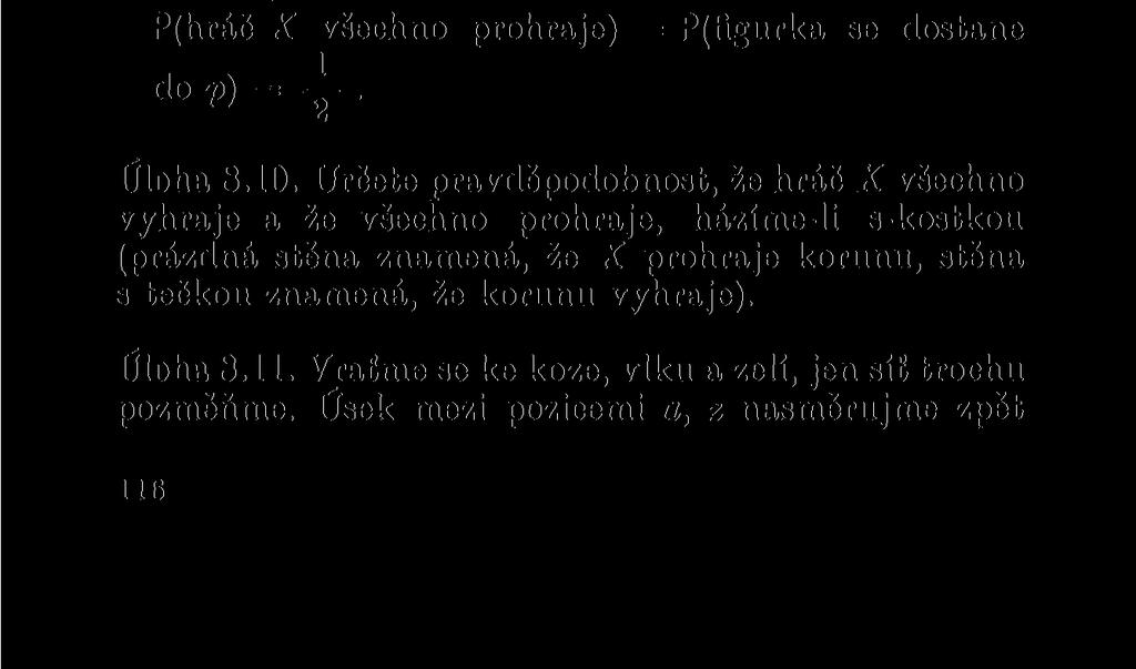 totéž jako návrat do výchozí pozice, na start. Oba hráči mají totiž opět po dvou korunách.