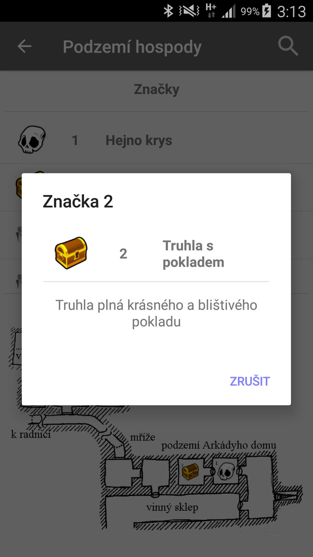 V opa ném p ípad aplikace provedené zm ny uloºí a vrátí se do obrazovky, z níº jste se na tuto obrazovku dostali. 5.3.