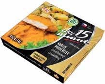 řízek 450 g obalovaný; 100