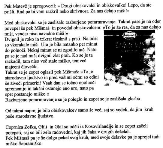 SODOBNA URŠKA Nekega dne se je po Ljubljani sprehajala Urška. Bila je stara 30 let, močne postave in kakor je bila izmed krav največja Milka, tako je bila izmed deklet najteţja Urška.