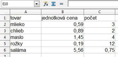 ukazovateľ myši na tenký kríž) a vlečieme myšou daným smerom (doľava zmenšiť šírku, resp. doprava zväčšiť šírku). Analogicky môžeme meniť aj výšku riadku.