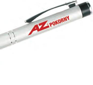 Długopis aluminiowy lub ołówek z gumowym uchwytem / Hliníkové guľôčkové