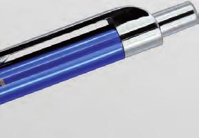úchopem / Długopis aluminiowy z gumowym uchwytem / Hliníkové guľôčkové pero s