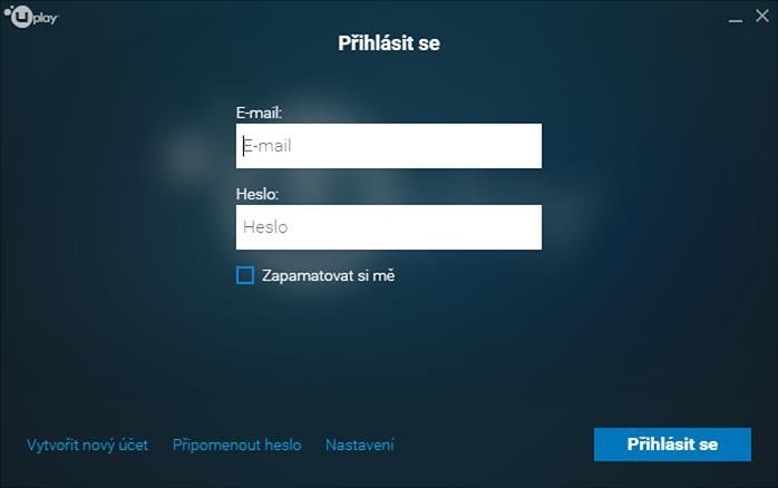 4. Přihlaste se na Váš účet, nebo jestli účet