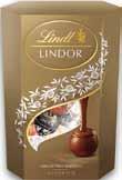 91 Lindor Coconut pralinky s