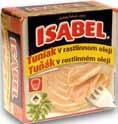 1011005 bal: 12 Makrela v oleji Sokra 160g Kód: 1005048 bal: 12 Filety zo sleďov v oleji 170g Kód: 1032905