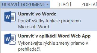 Informácie o tom, kto práve pracuje na dokumente, môžete získať aj kliknutím na stavový riadok v dolnej časti okna aplikácie Web App.