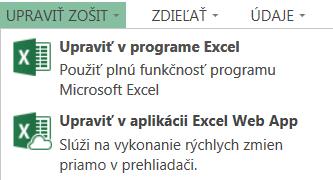 Spolupráca v Exceli Práca s ostatnými v aplikácii Excel Web App Keď zošit sprístupníte na úpravy ostatným používateľom, môžu na ňom pracovať súčasne s vami.