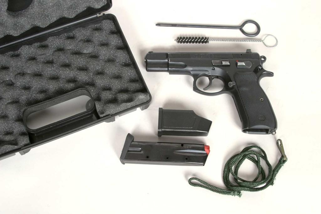 Příslušenství 9mm pistole CZ 75B vytěrák