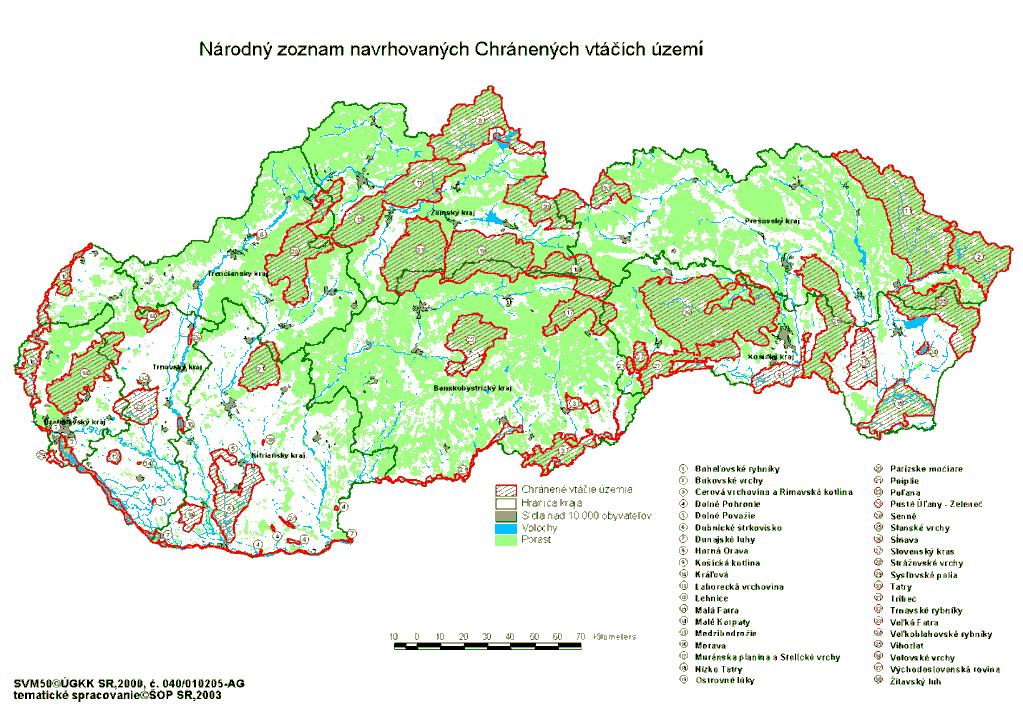 5. Vplyvy na chránené územia (napr.