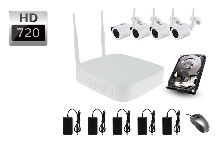 WiFi kamerový systém 4x 2Mpix kamera + NVR Návod k obsluze Kontakt na dodavatele: SHX Trading s.r.o. Týmlova 8, Praha 4, 140 00 Tel: 244 472 125, email: info@spyobchod.