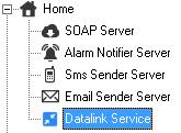 2.3.1.e Služba Datalink Služba Datalink umožňuje získávání online dat i stahování záznamu ze zařízení: Multilogger Funguje tak, že čeká, až se k ní zařízení připojí.