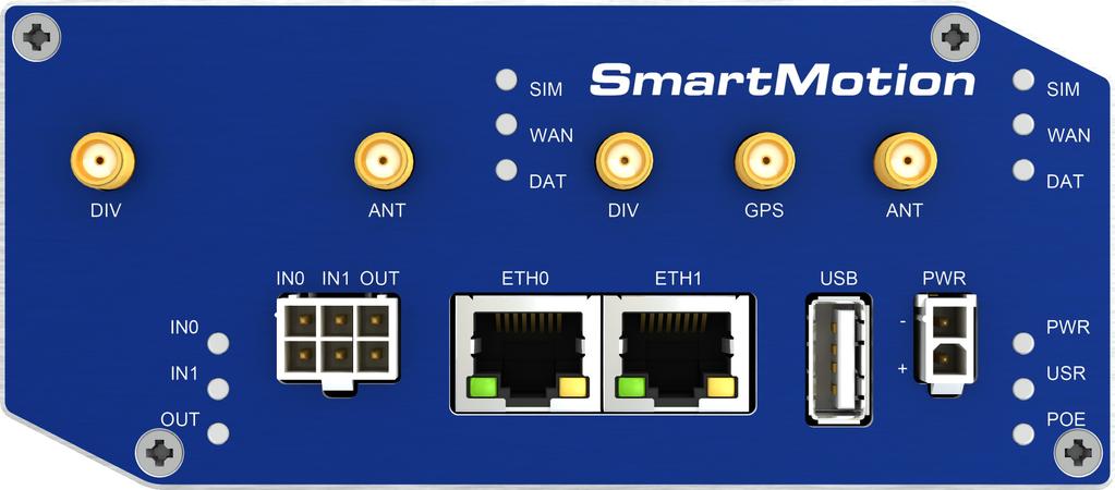 5. Provedení routeru 5.1 Verze routerů Router SmartMotion ST355 je dodáván v níže uvedených variantách.