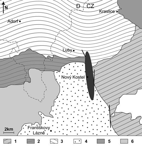 Distribuce hypocenter zemětřesení v epicentrální oblasti Nový Kostel Distribution of earthquake hypocentres in epicentral area Nový Kostel Miroslav Halló Nechvalická 131, 257 91 Sedlec-Prčice;