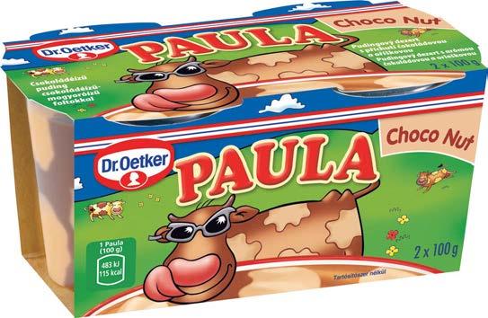 Oetker Paula Mléčný dezert čokoládový nebo vanilkový 125 g (= 12,72) NOVĚ V