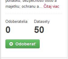 odhlásiť sa z odberu notifikácií. Prihlásenie používateľa je popísané v samostatnej kapitole 6 Prihlásenie.