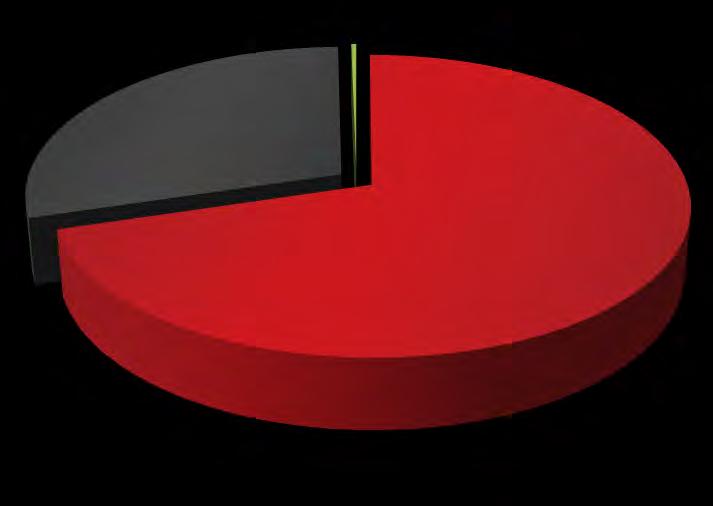 Prevádzkové výnosy podľa segmentov za rok 2010/2011 Hory a aquapark Najvyšší nárast zo segmentov +61,4% na 28,1 mil.