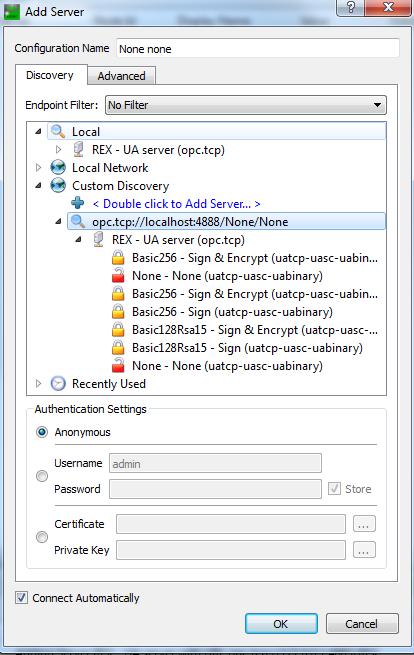 jit se. Klient vºdy kontroluje LDS (Local Discovery Server - voln dostupný program), kde jsou zobrazeny v²echny servery, které jsou zde zaregistrovány (viz kapitola 3.6).