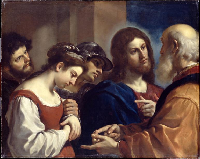 Guercino, Kristus a