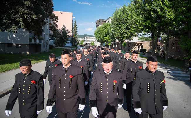 skoku povedal Matej Prosenjak, eden od najboljših dijakov Šole za rudarstvo in varstvo okolja.