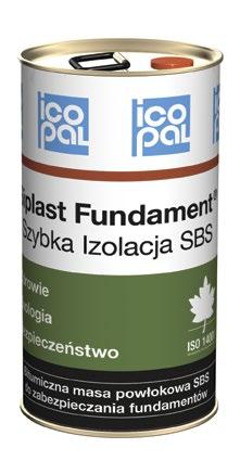 13 SIPLAST FUNDAMENT SPEED INSULATION SBS Siplast Fundament Speed Insulation SBS je tekutý jednozložkový asfaltový hydroizolačný