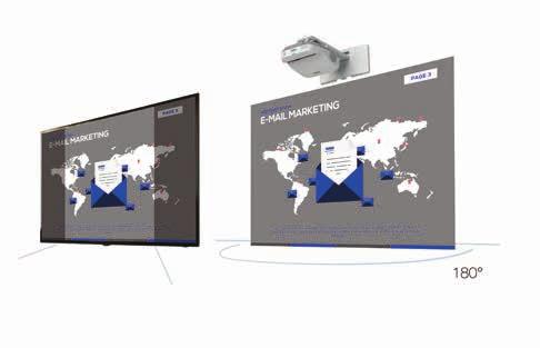 KVALITA, KTORÚ ĽAHKO ZBADÁTE Deň Noc BEZ ODLESKOV Funkcia automatického prispôsobenia svetla projektorov Epson vyhodnotí svetelné podmienky v