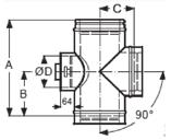 3e 3d 3e 3j 3f Svetlý priemer Ø 130 150 180 200 250 Sopúch 0 ICS25 + 2 spony (krátky) A Sopúch 5 ICS25 + 2 spony Sopúch 45 ICS25 + 2 spony A Sopúch 0 s KO pretlak ICS25 + 2 spony (T200 P1) A Sopúch 0