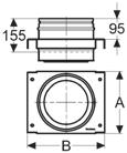 PERMETER 25 vnútorný. Ø (mm) 100 130 150 180 200 250 vonkajší. Ø (mm) 150 180 200 230 250 300 Vynášací diel + spona Obj. č. SAP Čierna (RAL 9005) 114237 114871 115157 115751 116060 116682 Obj. č. SAP Sivá (NCS 7500) 114239 114891 115162 115750 116058 116681 Obj.