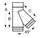 1a 4a1 4f 6b Priemer Ø 80 130 140 150 160 180 200 Dno s odvodom kondenzátu vývod bokom a dolu Obj. č.