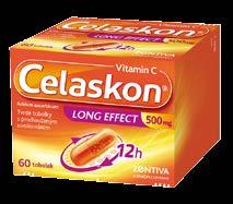 lékárny Celaskon long effect 60 tobolek Posiluje odolnost organismu při infekčních onemocněních jako chřipka a nachlazení. Zmírňuje a zkracuje příznaky chřipky a nachlazení.