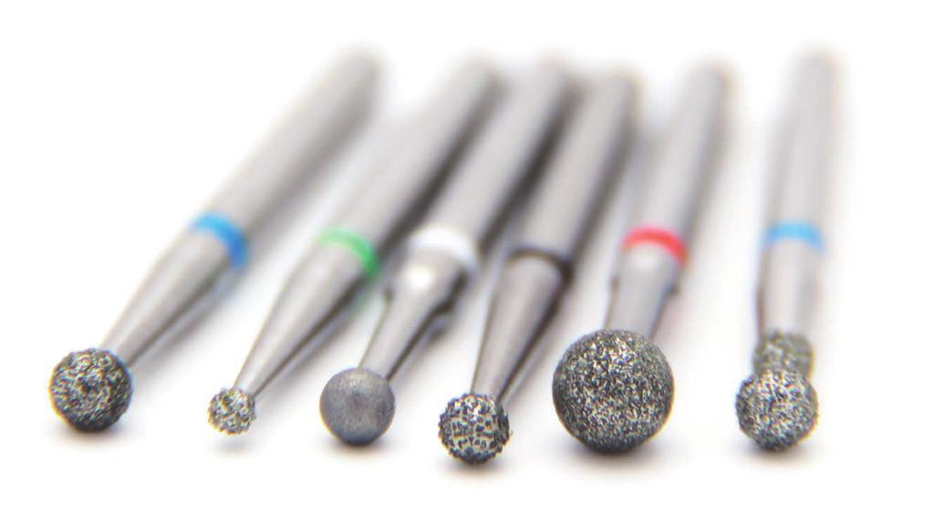 DIAMOND BURS DIAMANTOVÉ BROUSKY 001 ISO 806 314 001 XXX... 007 009 010 012 014 016 018 021 023 025 027 029 031 035 Ø Brazil. No. / Brazil. č.