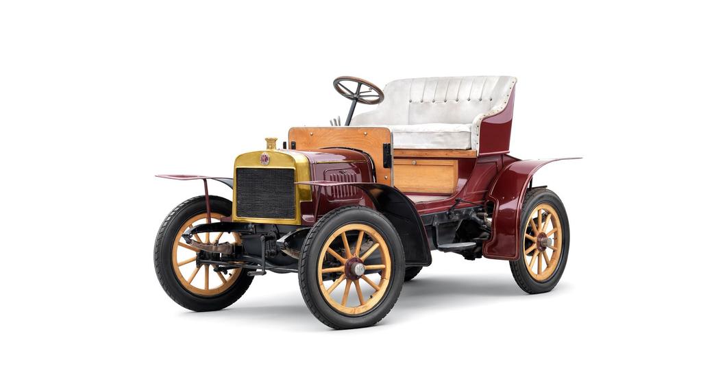 1905 první automobil z