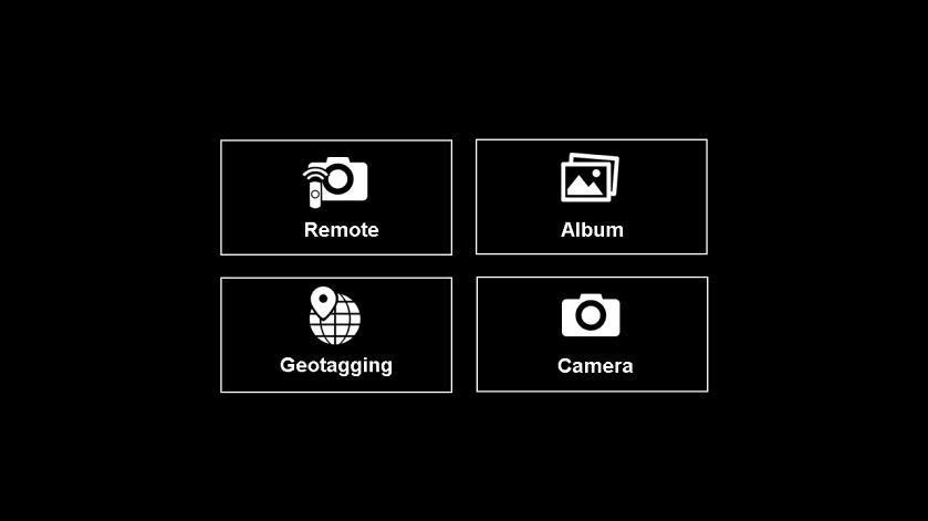 Zapněte fotoaparát a aktivujte bezdrátové spojení tlačítkem. Nastavte vlastní SSID (název wifi sítě) a heslo pro připojení. (Výchozí heslo je 12345678 ).